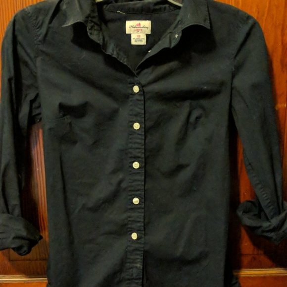 J crew navy blue button down - Picture 1 of 1